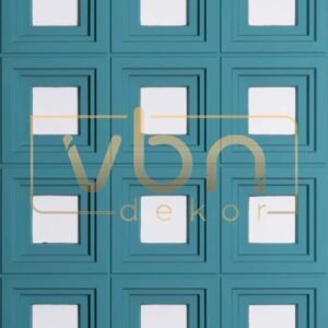 PANOU DECORATIV TIP PERETE DECUPAT HLC601204-BLUE