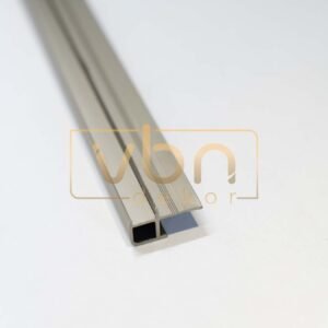 PROFIL ALUMINIU 8mm COLT EXTERIOR SILVER - GREEN