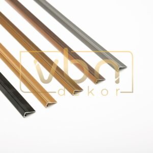 PROFIL ALUMINIU INCHIDERE ( TERMINATIE ) 5501- negru