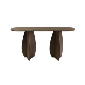 Consolă/Birou Noku 150cm, Nuc închis