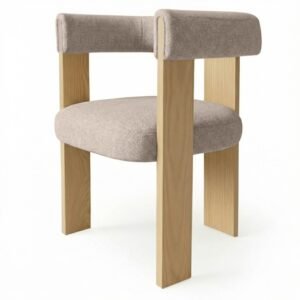 Scaun de masă Bali, bej/frasin