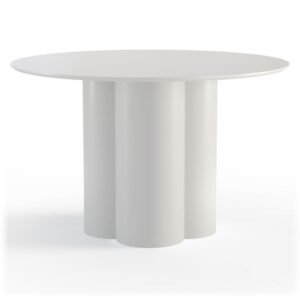 Masă rotundă Adaggio, gri-bej