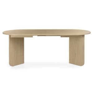 Masă extensibilă Mou 140-200 cm, stejar Cremona Torro, blat oval