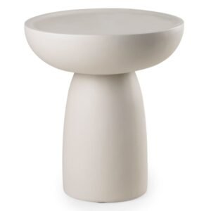 Masă laterală Lagoon 45 cm, bej, mat