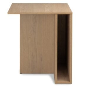 Masă laterală Yaso Cremona din stejar Torro